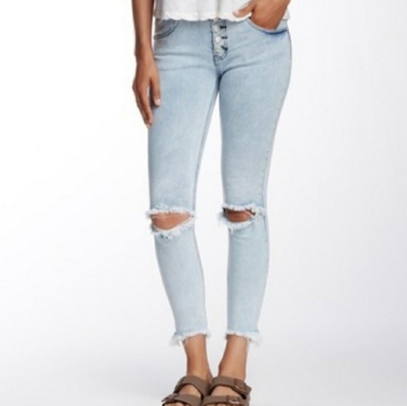 One by One Teaspoon Dixies High Waist Jeans - Picture 2 of 6